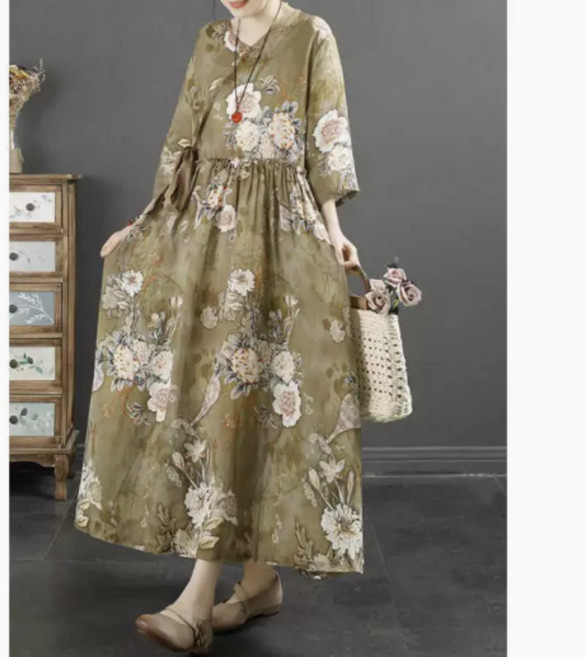 개량 한복 원피스 생활 여자 여성 절복 법복 승복 SKY몰