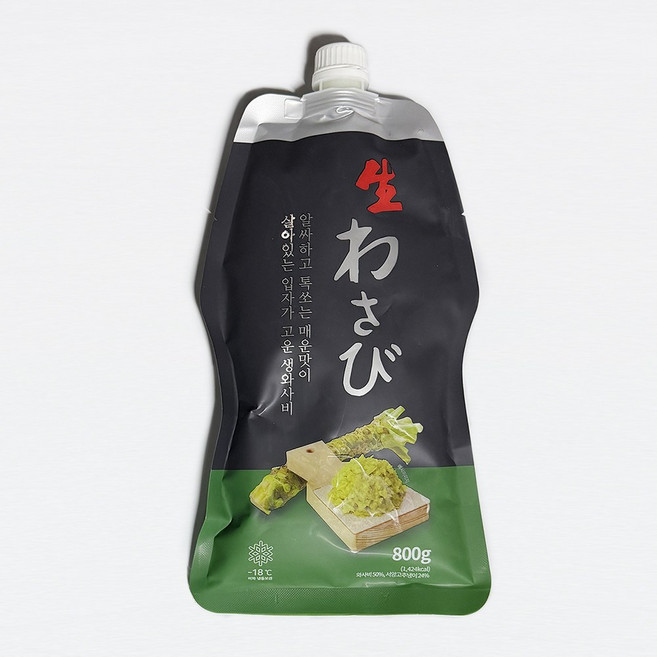 코우 생와사비 800gX10개입 (은박) *무료배송 / 코우800그람생와사비 코우은색와사비 코우와사비 매운생와사비 초밥용생와사비 코우생800그람 대용량생와사비 횟집생와사비 와사비, 800g, 10개