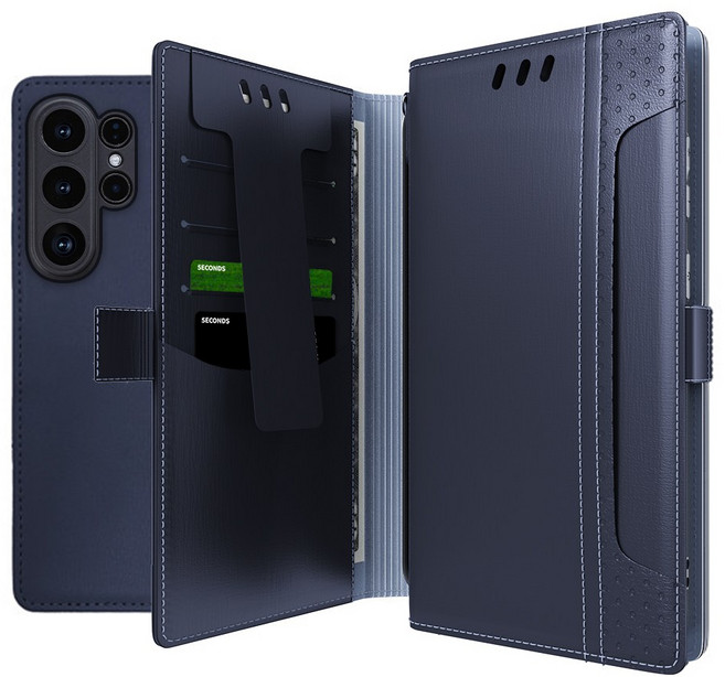 5세컨즈 핸디B 가죽 다이어리 카드수납 지갑 휴대폰 케이스 + 핸디 스트랩 세트