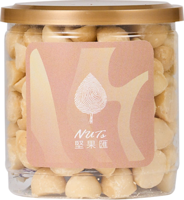 堅果匯NUTS 夏威夷豆 全素 230g, 3個