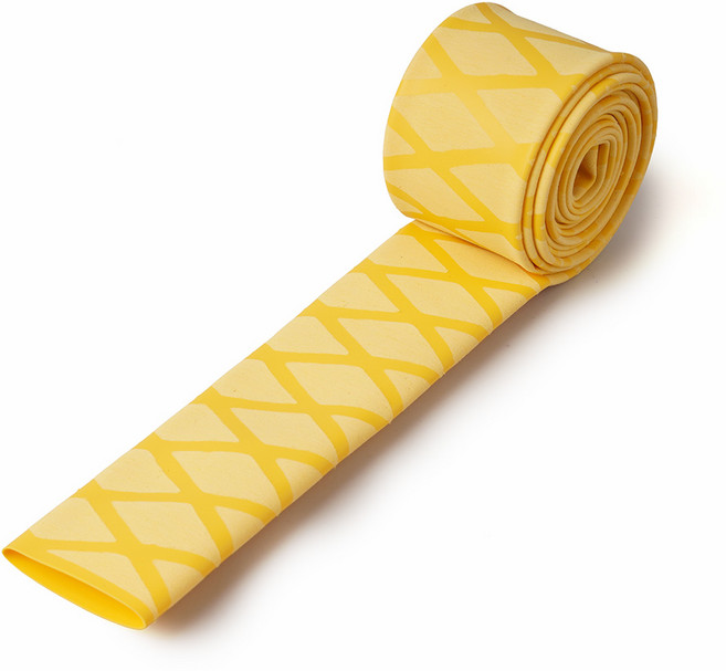 열 수축튜브 40파이 1M 다용도 낚시대 그립 논슬립 손잡이 그립, 1개, 옐로우x40파이x1M