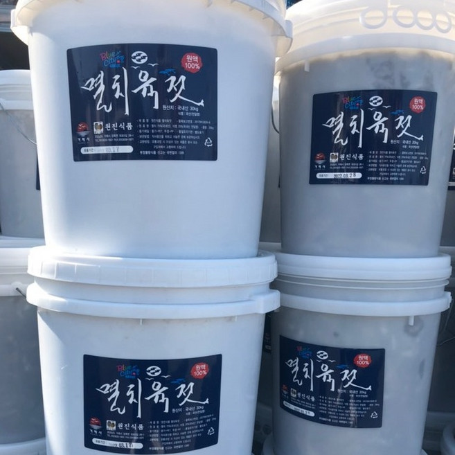 원진식품 거제도 봄알배기 멸치젓갈 30kg 액젓용, 1개