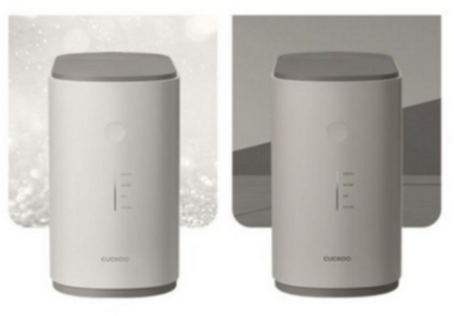 쿠쿠 에코웨일 건조분쇄 음식물처리기 가정용, 2 리터용량(CFD-ENL201DCGW)쿠쿠정품 처리기, (GRAZY/그레이)쿠쿠정품