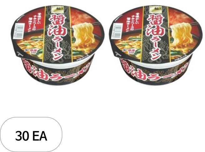 멘노스나오시 쇼유 컵라멘 78g, 30개