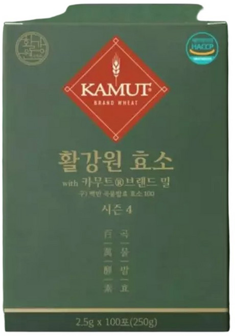 백만곡물발효 효소 활강원 1 BOX 100포, 1박스, 2.5g, 100개입