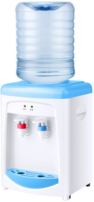 家用小型台式迷你飲水機 4升桶裝水 辦公室宿舍用製熱飲水機, 1個, 4升溫熱加水桶