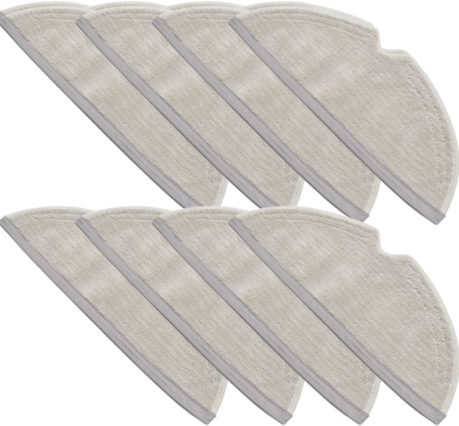 로보락 Q5 Pro Plus Q8 Max Plus 소모품 호환 부품, 8개, 물걸레