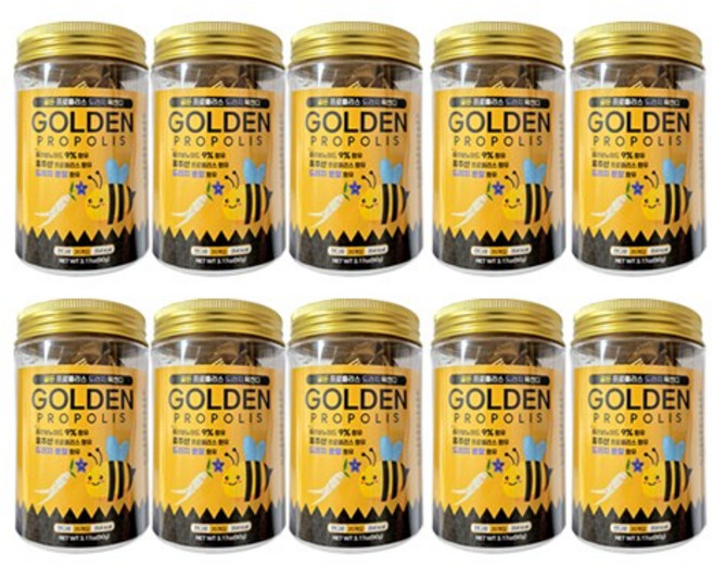 골든 프로폴리스 도라지 목캔디 시원한사탕, 10개