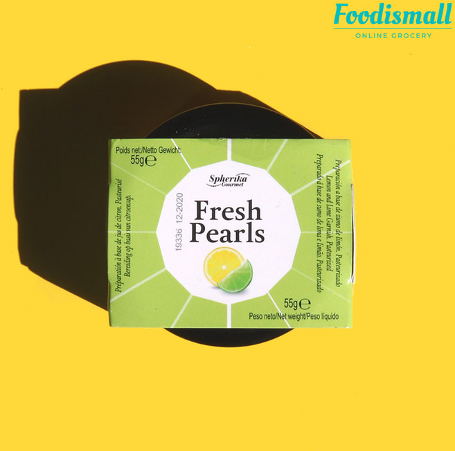 스페리카 레몬&라임 펄 55g 인조캐비어 레몬펄, 1개