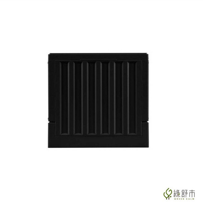 GREEN CALM 簡約收納籃 多功能儲物籃 居家空間整理好幫手, 經典黑, 1個