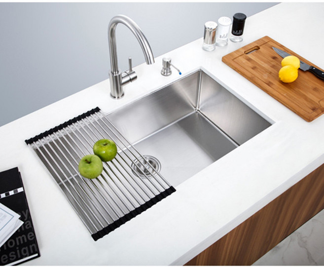 프리미엄 아스타 네모 830 사각싱크볼 언더싱크볼 사각씽크볼 (도마+바스켓+바구니), NEMO830SET(볼+배수구+도마+바스켓), 1개