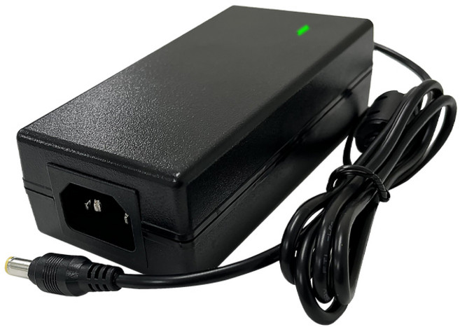 DP2775HV X-Star모니터용 DC 12V4A 전원 어댑터, (2)어댑터 + AC 코드 0.5m, 1개, 블랙