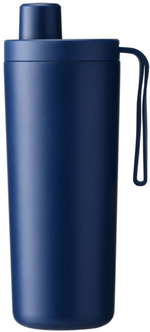 850ml 保溫咖啡杯 陶瓷塗層, 藍色, 1個