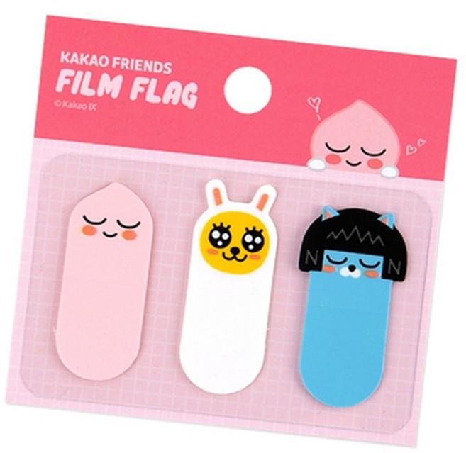 필름플래그 어피치 100개입 하드인덱스 분류라벨 인덱스탭