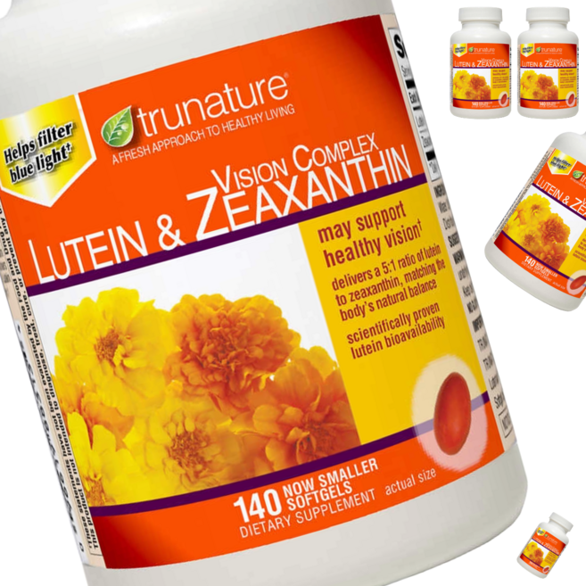trunature Vision Complex Lutein & Zeaxanthin 140정, 5개