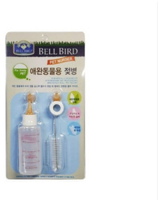벨버드 반려동물 젖병 세트, 1개