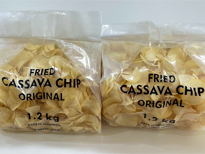 유진에프엔비 카사바칩 오리지널맛 2.4kg, 2개, 1.2kg