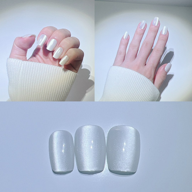 MoodroAll 셀프 네일 자석젤 네일팁 30p, 1개, 007. 유리은하수