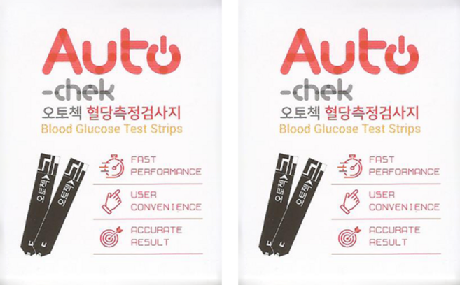오토첵 혈당시험지, 50매입, 2개