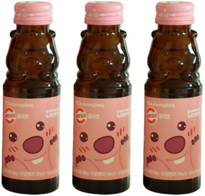 광동제약 비타500 콜라겐 잔망루피, 200개, 100ml