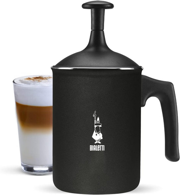 Bialetti 비알레띠 투토 크레마 밀크 프로더 우유거품기 밀크폼, 단일 품목