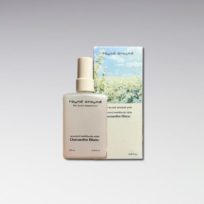 라운드어라운드 센티드 헤어&바디 미스트 100ml (오스만드 블랑), 1개