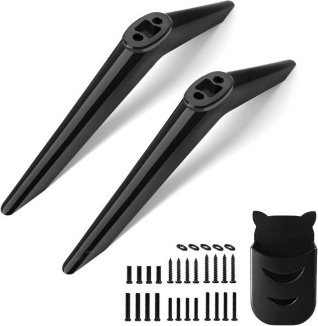 업그레이드 버전 TCL Roku TV 다리용 스탠드 베이스 32인치 40인치 43인치 49인치 50인치 55인치 65인치 32S359 32S355 40S355 43S455 50, 업그레이드 버전 TCL Roku TV 다리용 스탠드 베