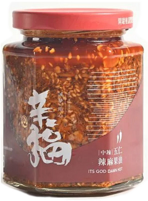 GOLIN 五仁辣麻果油, 250g, 1個