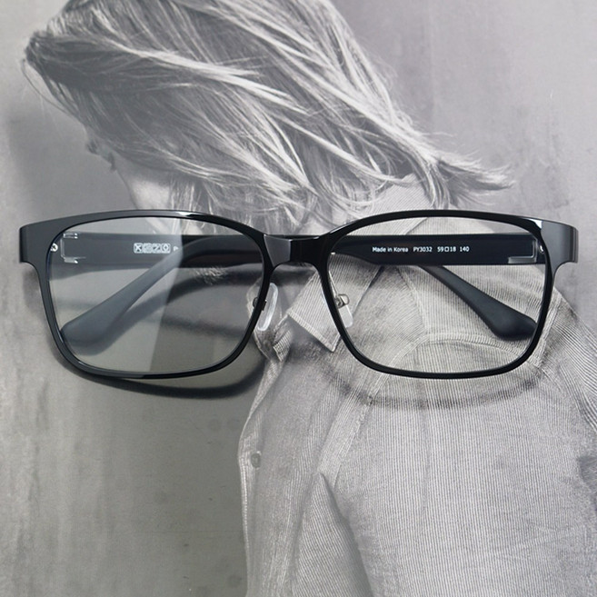 하루홀릭 슈퍼 빅사이즈 국내생산 착용감이 편한 아케마소재 초경량 대두 큰사이즈 고광택 뿔테안경