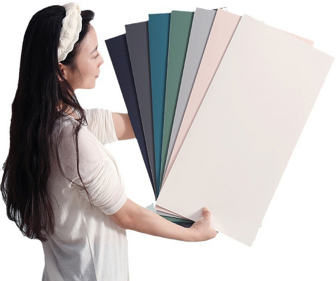 쟈오시 접착식 DIY 인테리어 폼블록 30x60cm 방수 방오, 10개, 회색