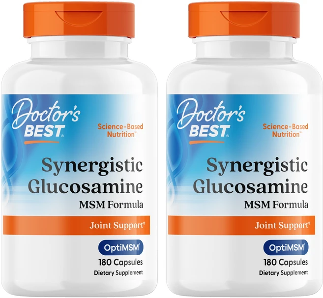 닥터스베스트 시너지스틱 글루코사민 MSM 포뮬러 캡슐, 180정, 2개 - 쿠팡