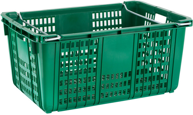 <더플러그> 플라스틱운반상자특대1호 730X465X330mm 운반상자대 운반상자특 운반상자 수납가구, 고리포함, 1개