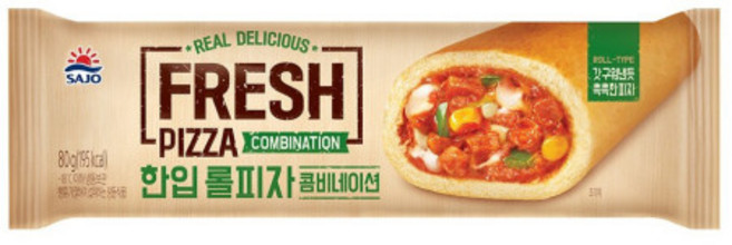 사조 대림 한입 롤피자 콤비네이션 80g 냉동 미니피자, 9개