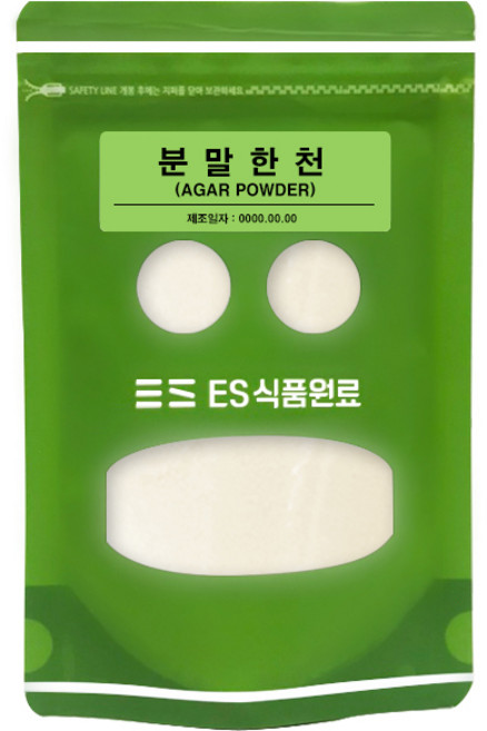 한천분말 GAR-TYPE (Agar Powder), 1개, 1kg