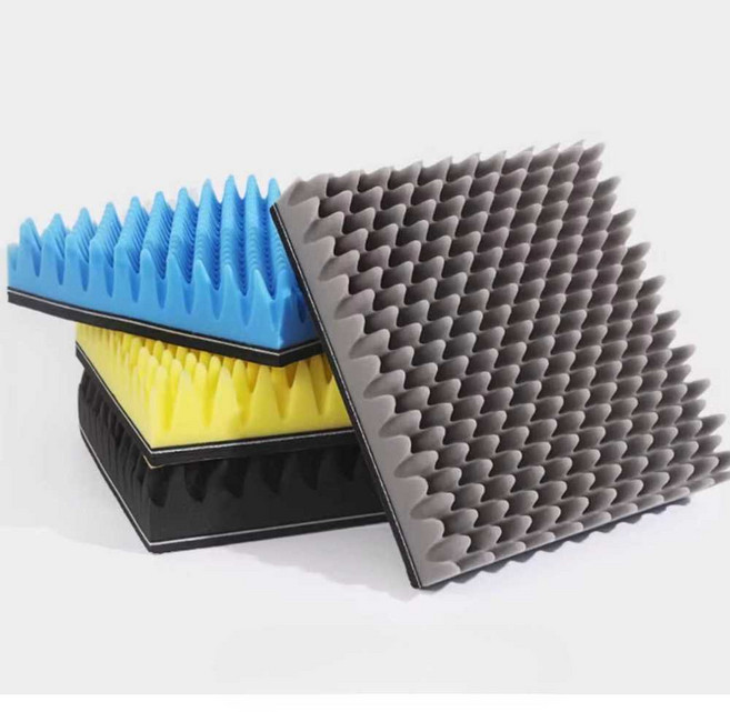 방음 스펀지 10개 노래방 시트 패드 보드 벽 흡음재, 상세 페이지 참고, 7CM 두께 - 블랙 10개