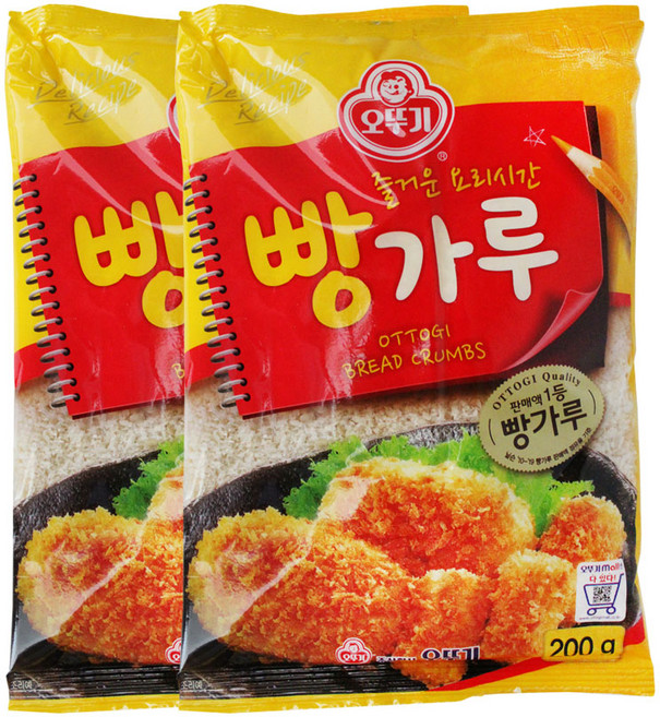 오뚜기 빵가루, 200g, 2개