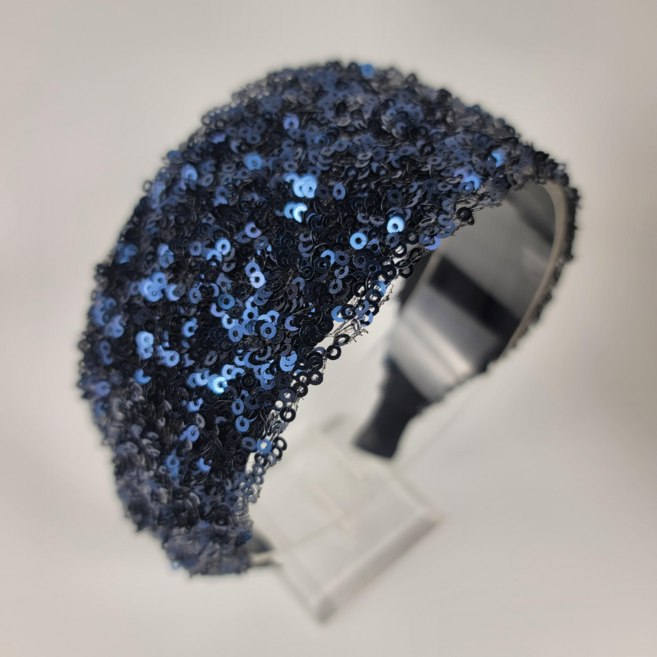 9color 스팽글 헤어밴드 반짝이 와이드 넓은 머리띠