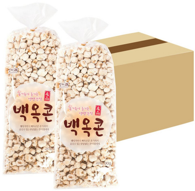 백옥콘 190g 10개 1박스