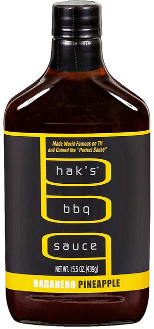 학스비비큐소스 하바네로 파인애플 글루텐 프리, 439g, 1개