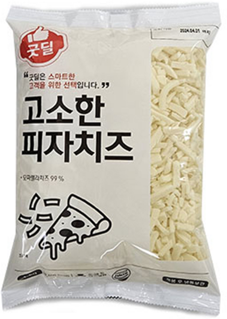 굿딜 냉장피자치즈 (모짜렐라 99%), 2.5kg, 1개