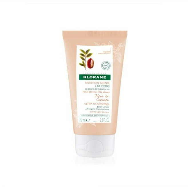 Klorane Ultra Nourishing 클로란 울트라 너리싱 쿠푸아수 버터 건성 바디 로션 75mL 3팩