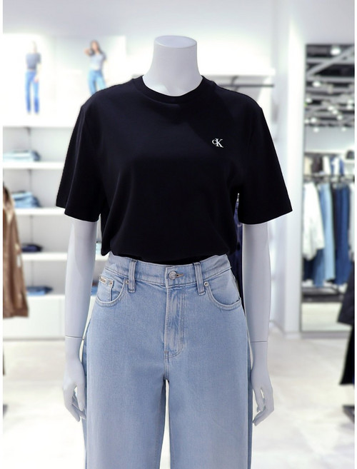 캘빈클라인 진 CALVIN KLEIN JEANS CK진 여성 그래픽 반팔 티셔츠 J225498-BEH ZRU225 HWX428
