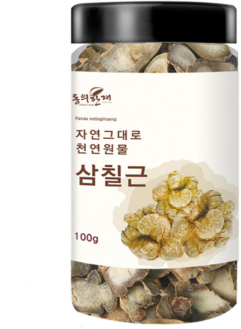 동의한재 국산 절단 삼칠근 전칠삼 원물 100g, 1개