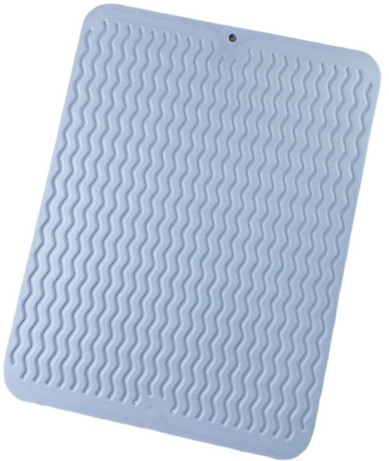 쿠키식스 에어프라이어 열차단 매트, 1개, 블루