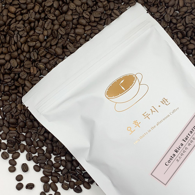 오후두시반 원두커피 코스타리카 따라주 원두 500g 홀빈, 단품, 1개