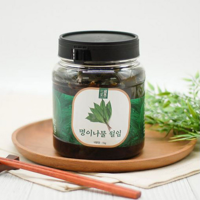 윤플러스 명이나물장아찌, 1kg, 1개