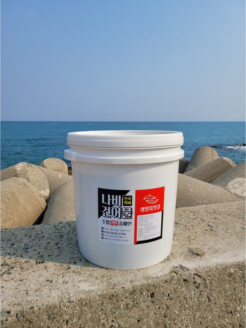 기장 대변항 생멸치젓갈15kg 20kg 30kg 김장용 소금간 멜젓, 1개, 2025년 봄멸치젓갈