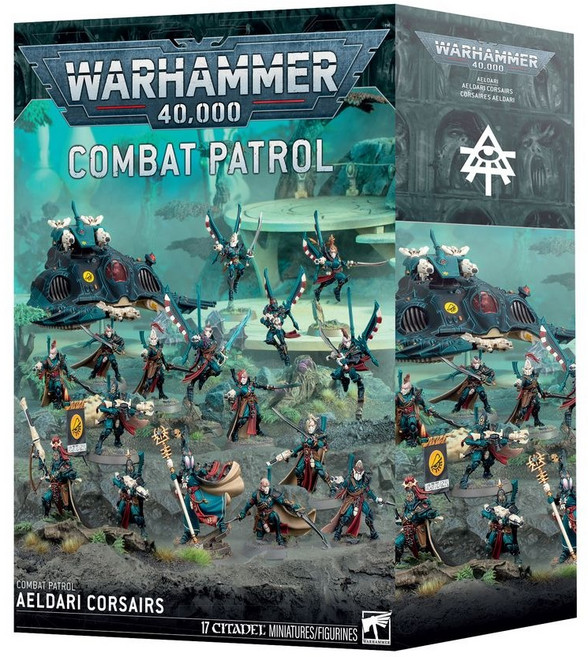 戰鎚 40 000 Aeldari Combat Patrol 戰鬥巡邏: 艾達靈族 模型/人偶, 1個