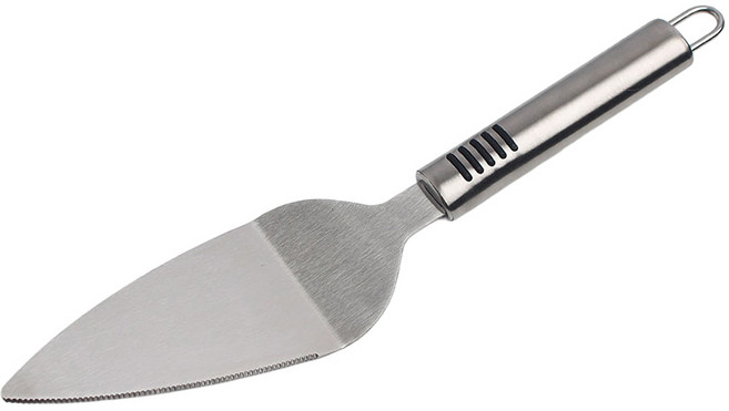 MP 존더분쉬 삼각 스패치 스테인리스 피자 칼 파이 베이킹 반죽 전 케이크 서버 주걱 정상제품, 1개