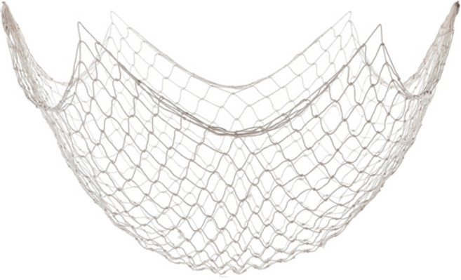 YGG 인테리어 그물망 벽장식 소품, 화이트